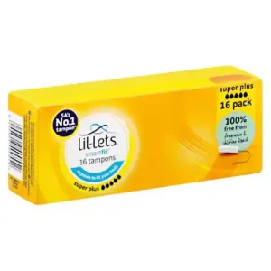LIL-LETS TAMPONS SUPER PLUS