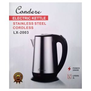 ELEC KETTLE CONDERE STEEL