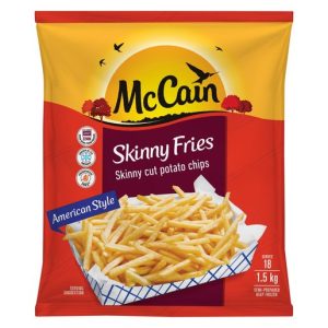 MCCAIN SKINNY FRIES P/CHIPS