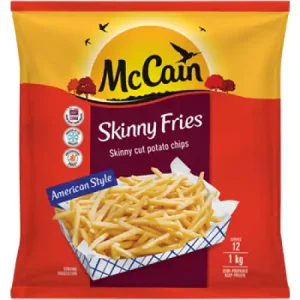 MCCAIN SKINNY FRIES P/CHIPS