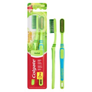 T/BRUSH COLGATE HERBAL 2PK