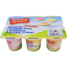 MEADOWS D/YOGHURT STRAWBERRY