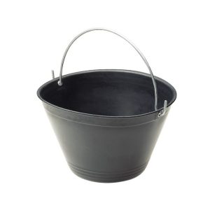 PLASTIC BUCKET BLACK