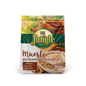 JUNGLE OATS MUESLI CINNAMON