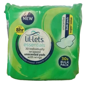 LIL-LETS E/PADS UNSCENTED