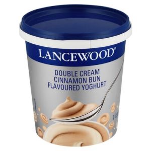 L/WOOD YOG D/CREAM CINNAMON BUN