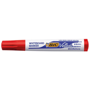 BIC MARKER WBRD RED VELLEDA