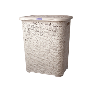 NUWARE LAUNDRY BASKET LACE DESIGN