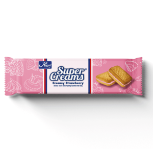 BISC HENRO S/CREAMS STRAWBERRY