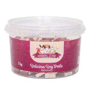 ANIMAL ZONE DOG TREAT MINI BONES