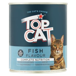 CAT FOOD TOP CAT FISH FLV