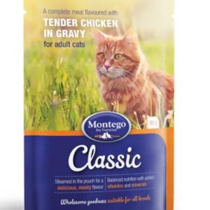 CAT FOOD MONTEGO CHICKEN GRAVY