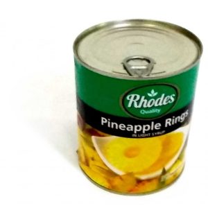 RHODES P/APPLE RINGS IN LIGHT SYRUP
