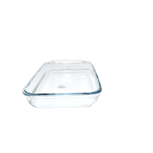LZ RECTANGULAR GLASS DISH 2.22LT