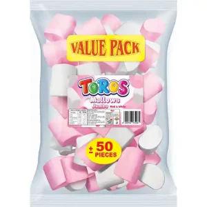 TOROS MALLOWS V/PACK PINK & WHITE