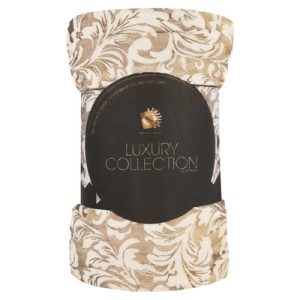 BLAN SESLI PLUSH LUXURY THROW 180X200CM