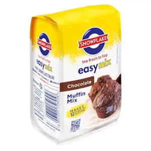 SNOWFLAKE E/MIX CHOC MUFFIN