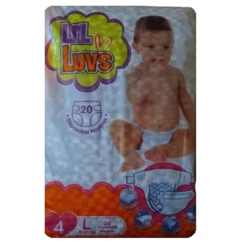 NAPPIES LIL LUV MEDIUM