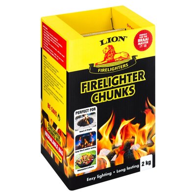 LION FIRELIGHTER CHUNKS