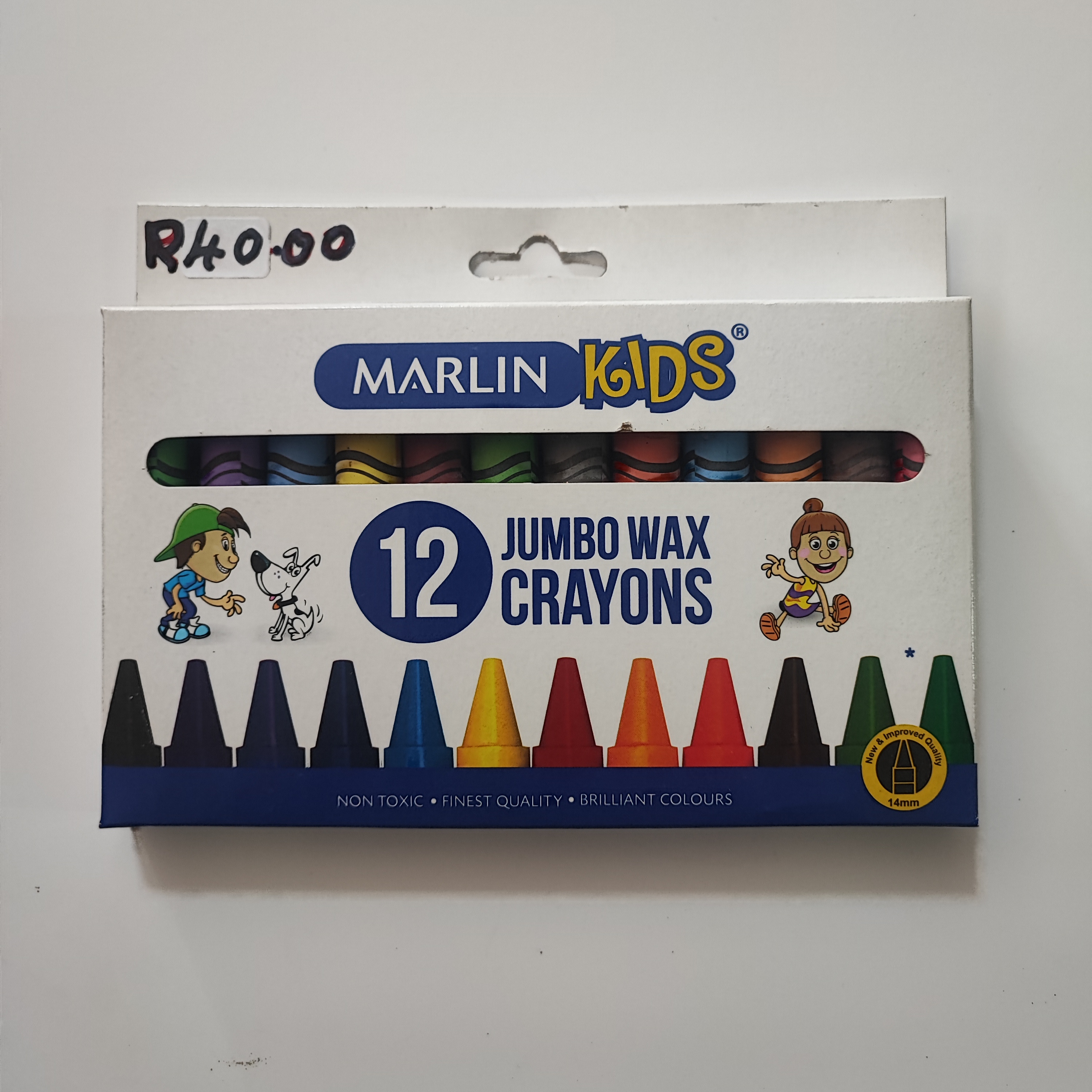CRAYONS JUMBO WAX 6`S