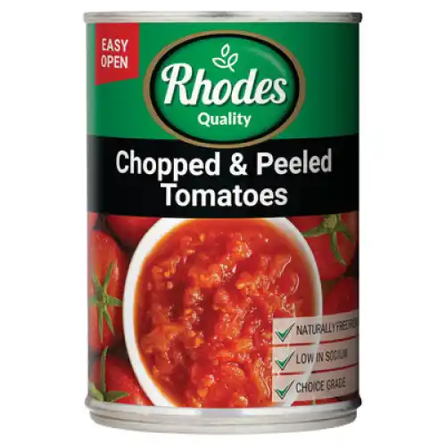 RHODES TOMATO CHOPPED PEELED