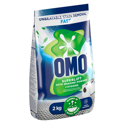 OMO W/POWDER AUTO+HYGIENE