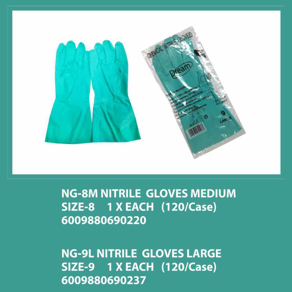 DREAM GLOVES NITRILE MED/LRG