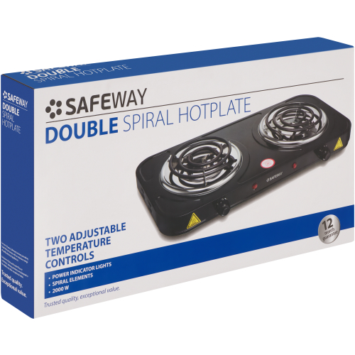HOTPLATE DOUBLE SPIRAL REDISS
