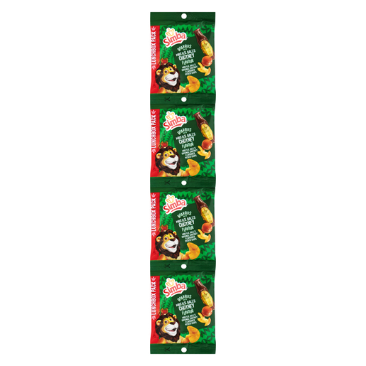 SIMBA CHIPS ASSORTED STRIPS 4X25G