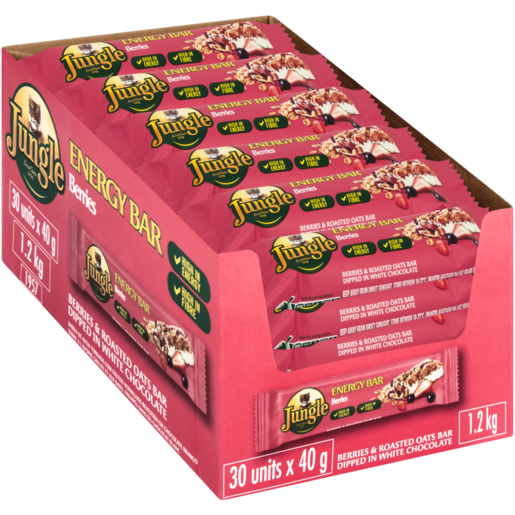 JUNGLE ENERGY BAR BERRIES