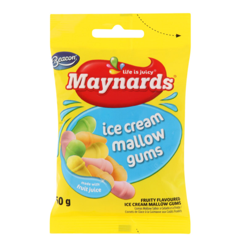 BEACON MAYNARDS I/CREAM MALLOW GUMS