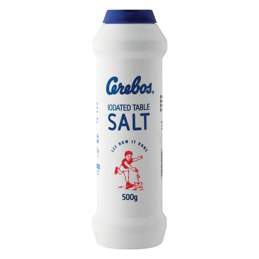 SALT CEREBOS TABLE FLASK
