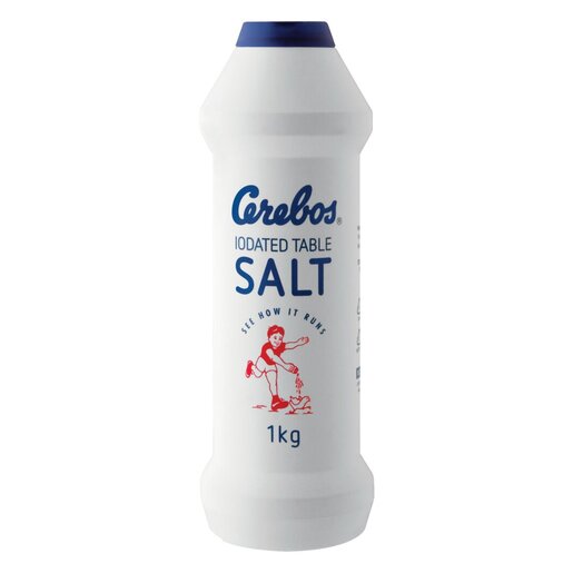 SALT CEREBOS TABLE FLASK