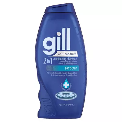 GILL 2IN1 ANTI-DAND SHAMP-DRY SCA