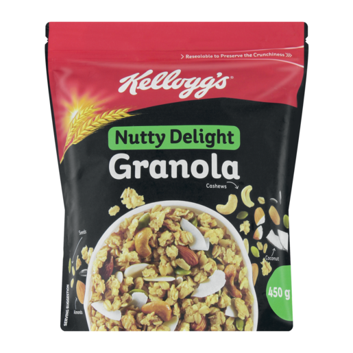KELLOGGS GRANOLA NUTTY DELIGHT