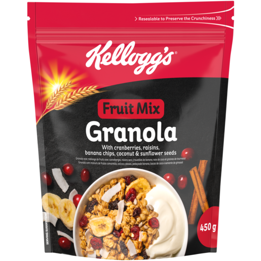 KELLOGGS GRANOLA FRUIT MIX