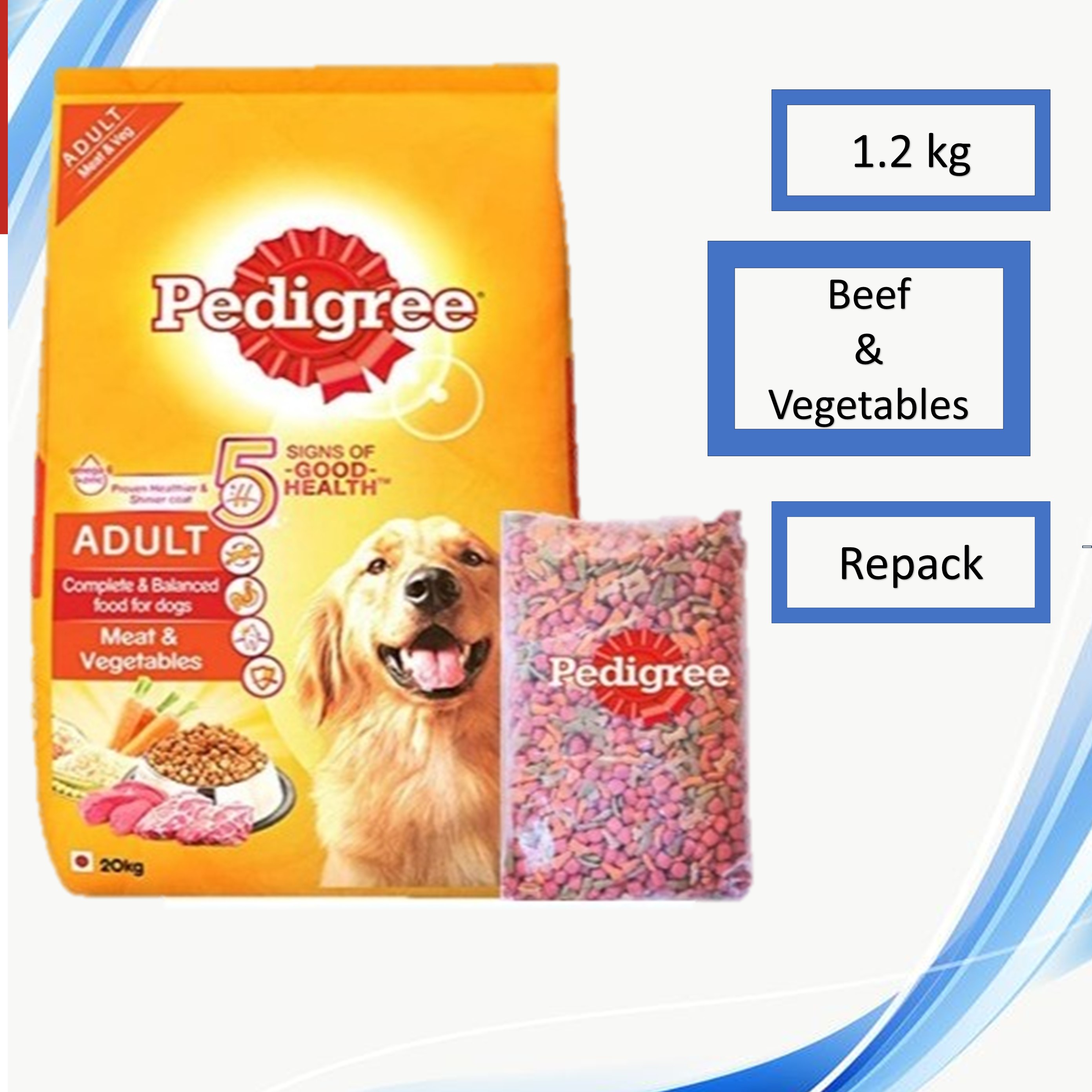 REPACK DOG FOOD PEDIGREE
