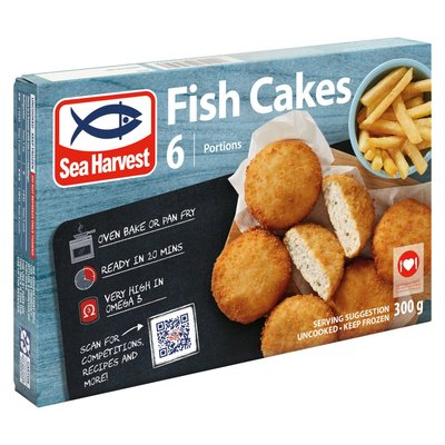 SEA HARVEST FISH CAKES 6S
