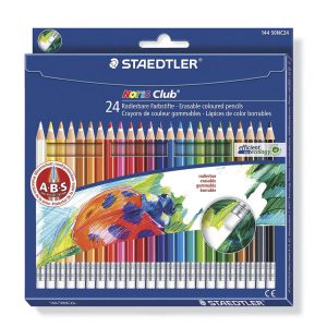 PENCIL COLOURED STAEDTLER 24`S