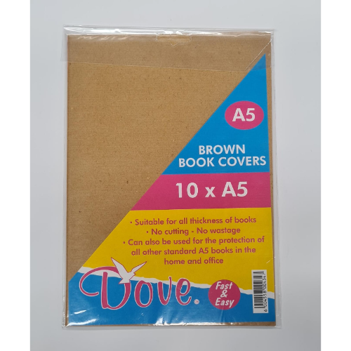 COVER SLIP ON A5 10`S DOVE