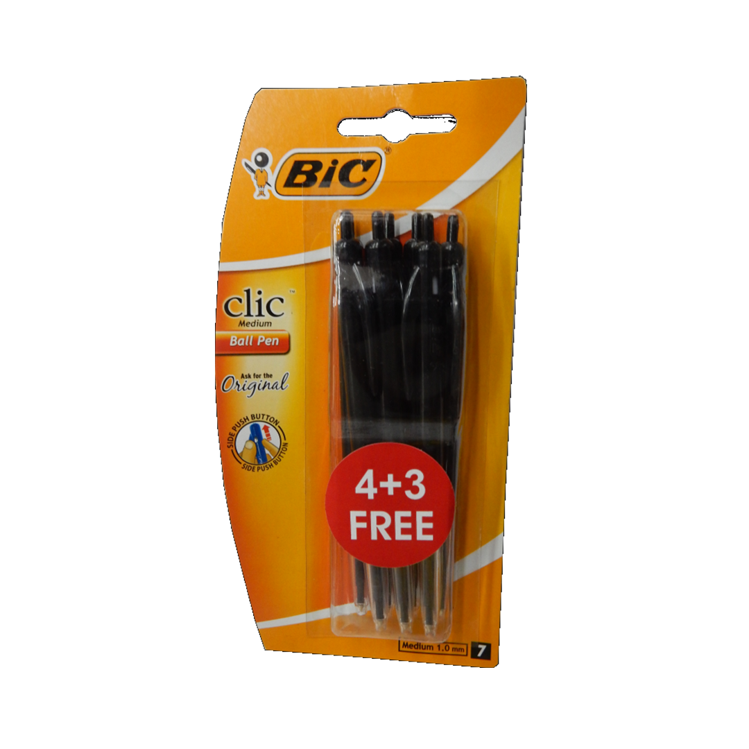 PEN BIC GRIP BLISTER BLACK