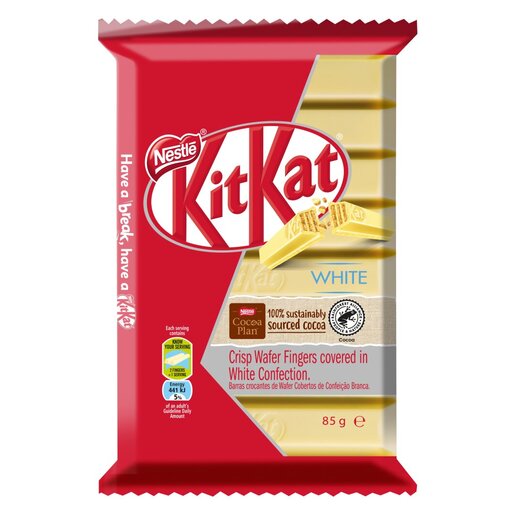 NESTLE KIT KAT 8 FINGER WHITE