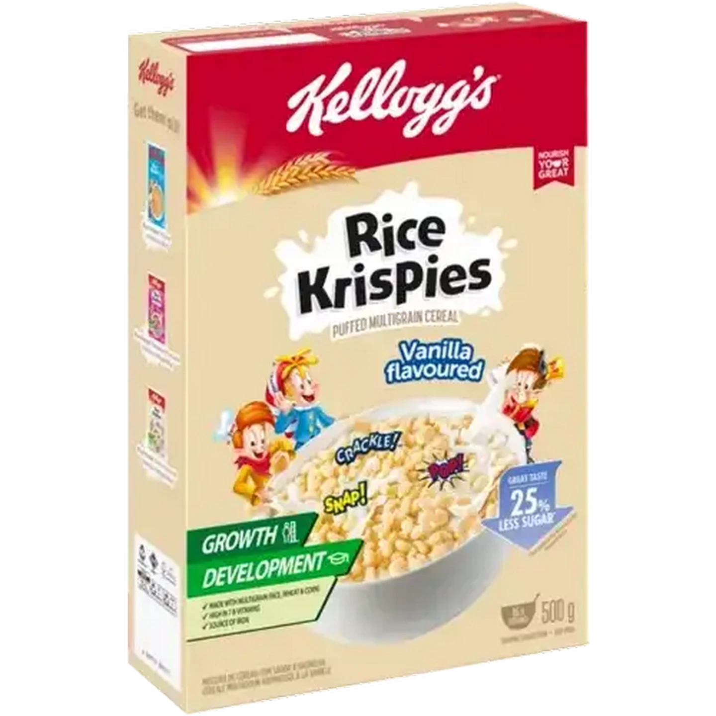 KELLOGGS STRIP RICE KRISPIES VAN