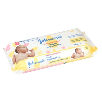 J&J BABY WIPES EXTRA SENS
