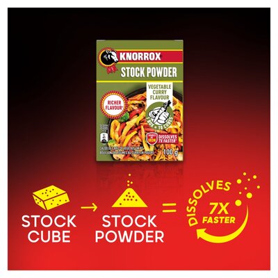 KNORROX 100G STK VEG CURRY