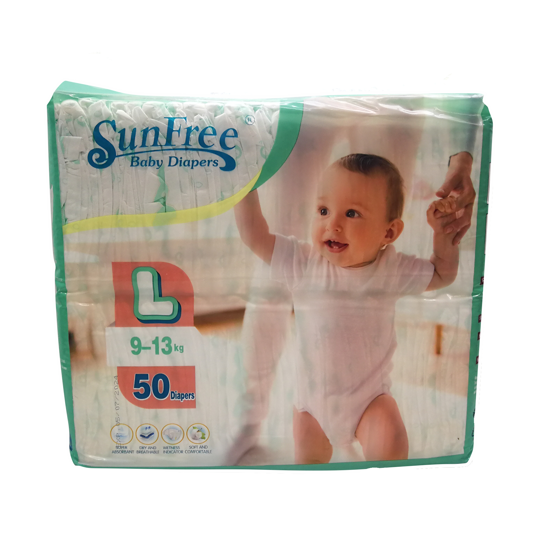 NAPPIES SUNFREE LARGE
