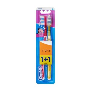 T/BRUSH ORAL B 1.2.3. MEDIUM