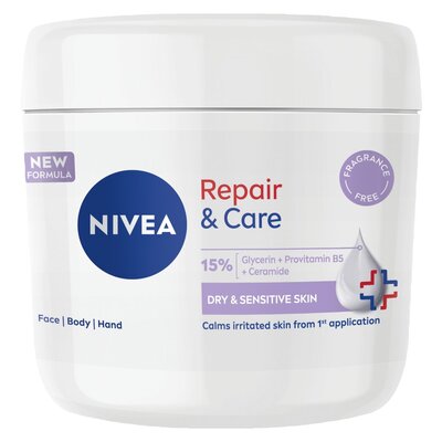 NIVEA B/CREAM REPAIR & CARE F/F
