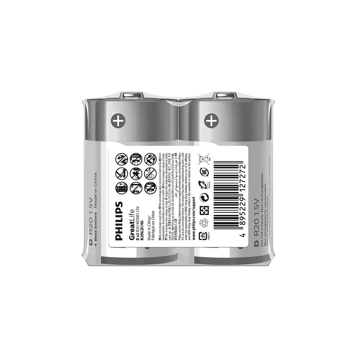 PHILIPS R20 1.5V X2 MONO