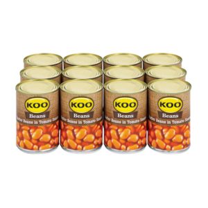 KOO BUTTER BEANS IN T/SAUCE CASE